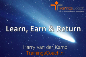 Trainingscoach - Learn Earn and Return