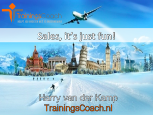 Sales, it's just fun - Trainingscoach.nl