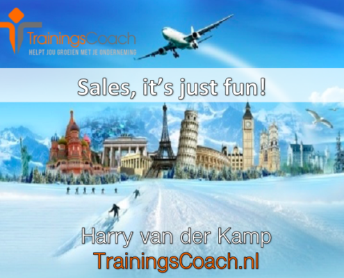 Sales, it's just fun - Trainingscoach.nl