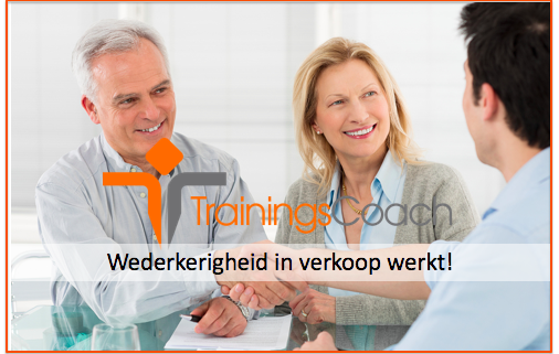 Wederkerigheid in verkoop werkt